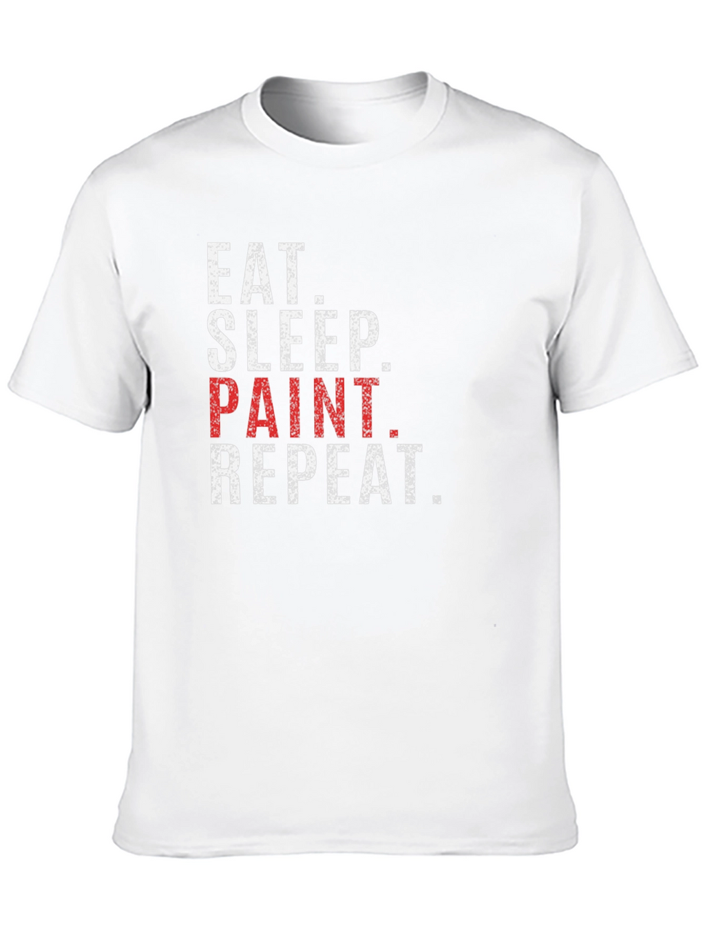 Eat Sleep Paint Repeat Graphic T-Shirt