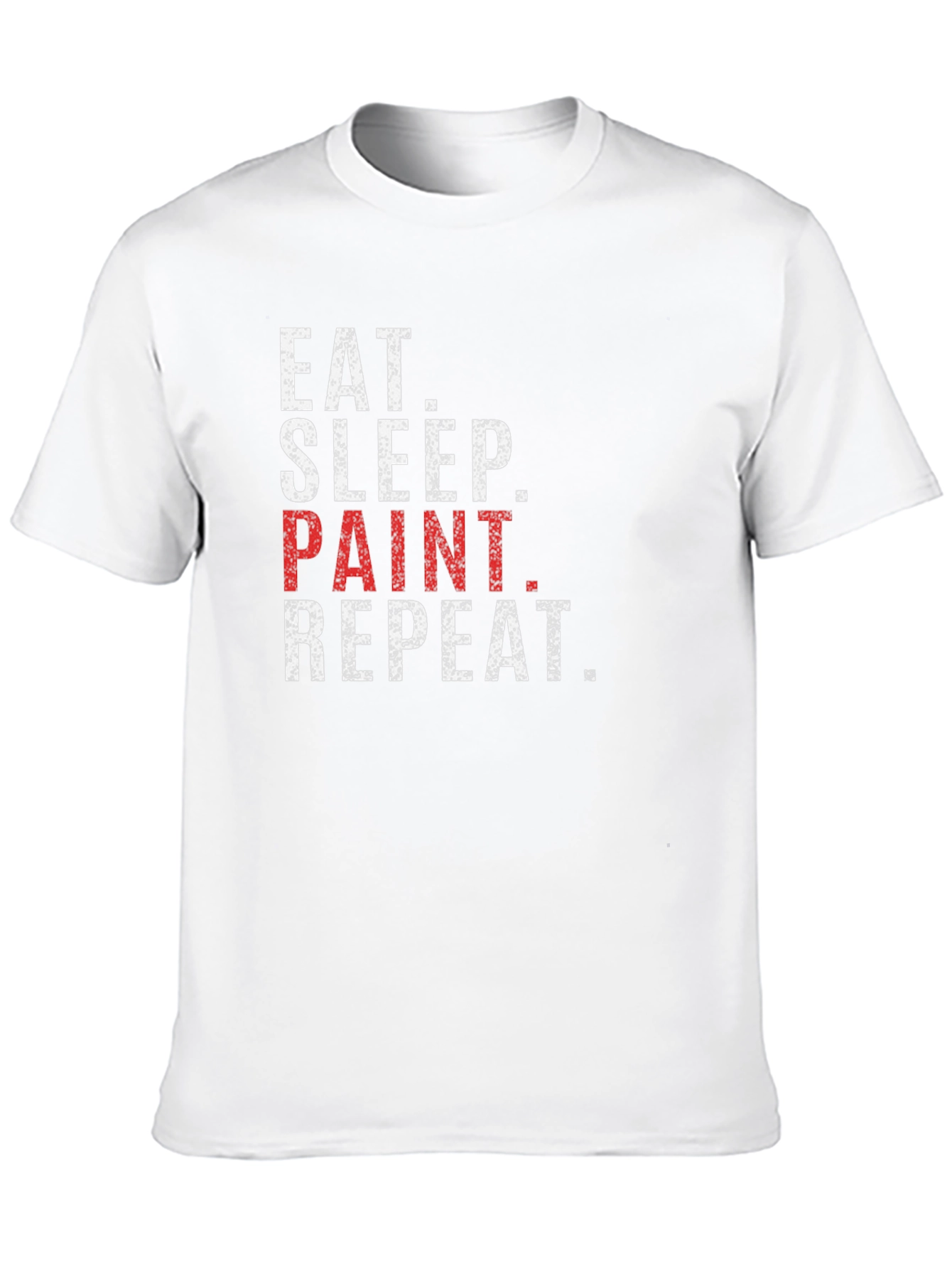 Eat Sleep Paint Repeat Graphic T-Shirt