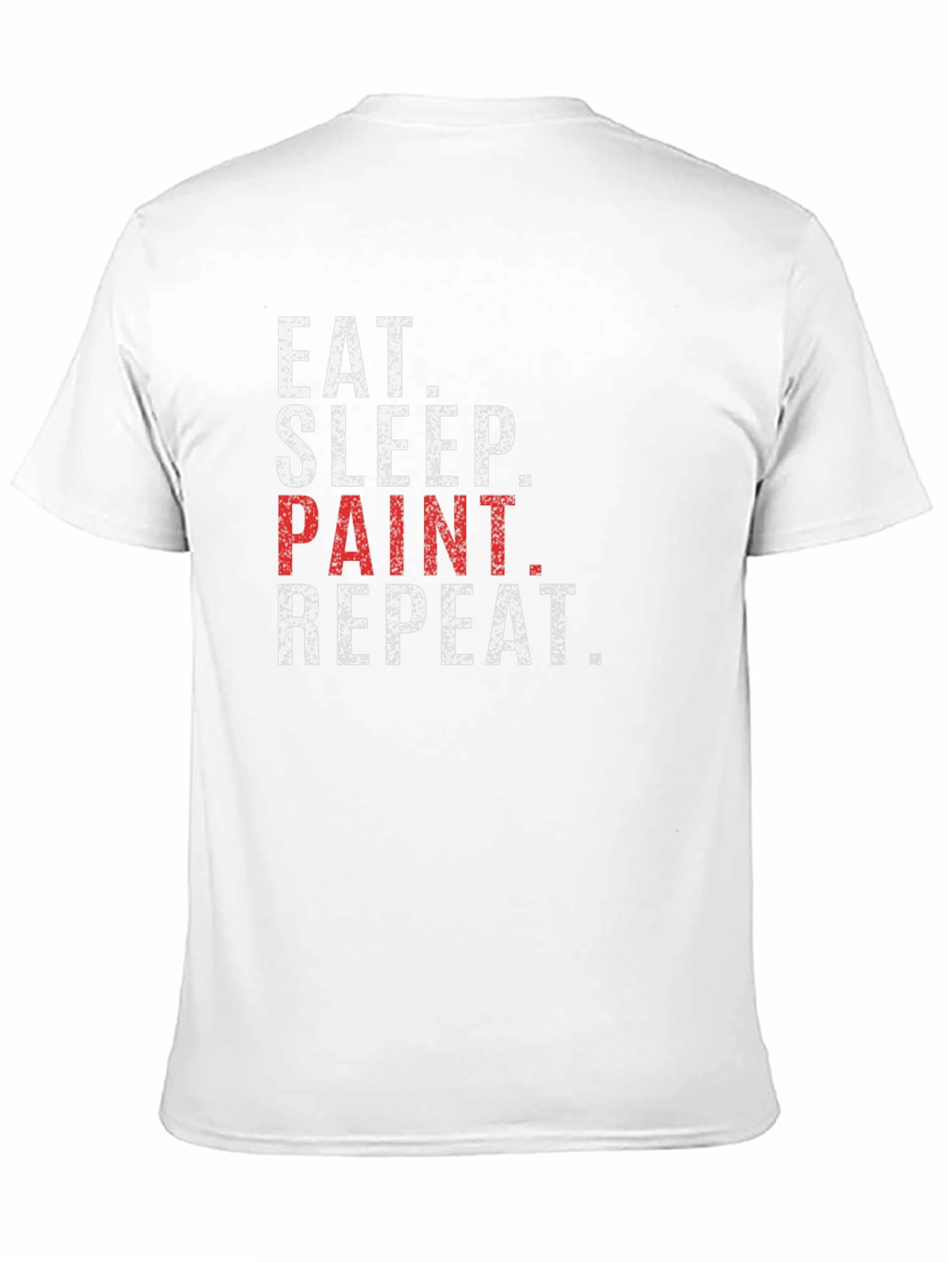 Eat Sleep Paint Repeat Graphic T-Shirt