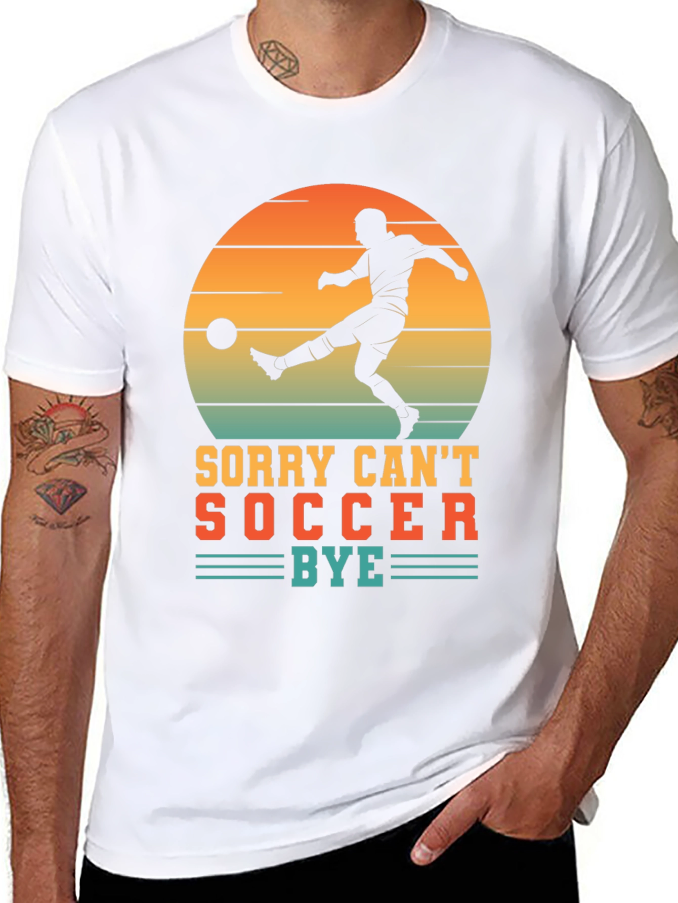 Sorry Cant Soccer Bye T-Shirt