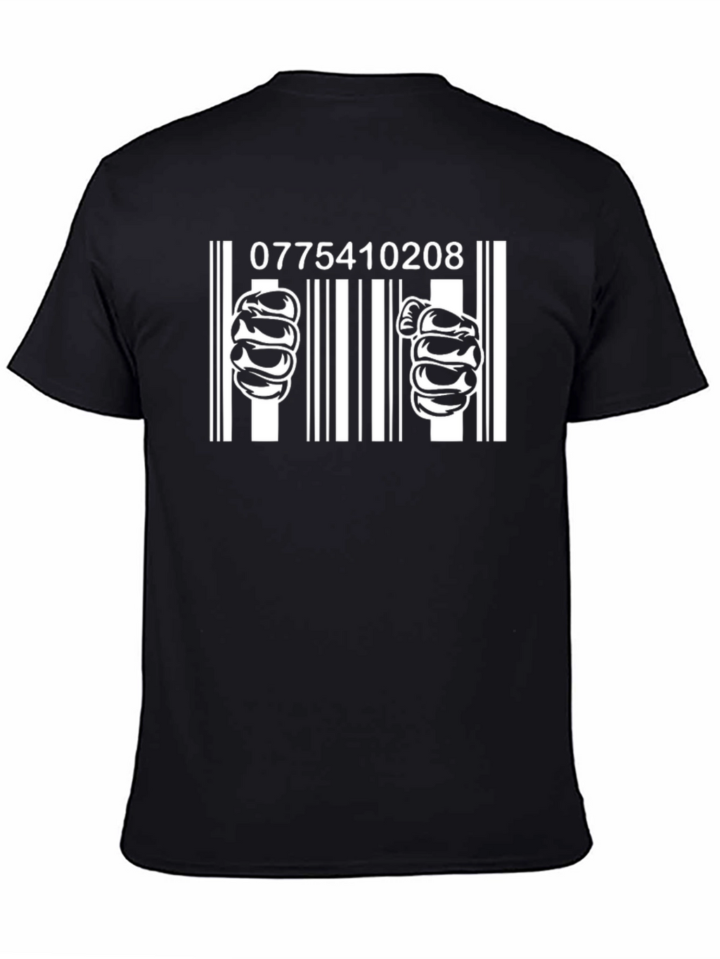 Barcode Prisoner Graphic T-Shirt - Jailbreak Style