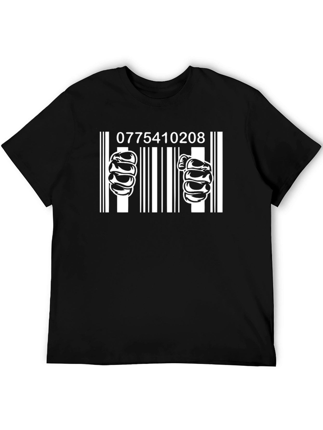 Barcode Prisoner Graphic T-Shirt - Jailbreak Style