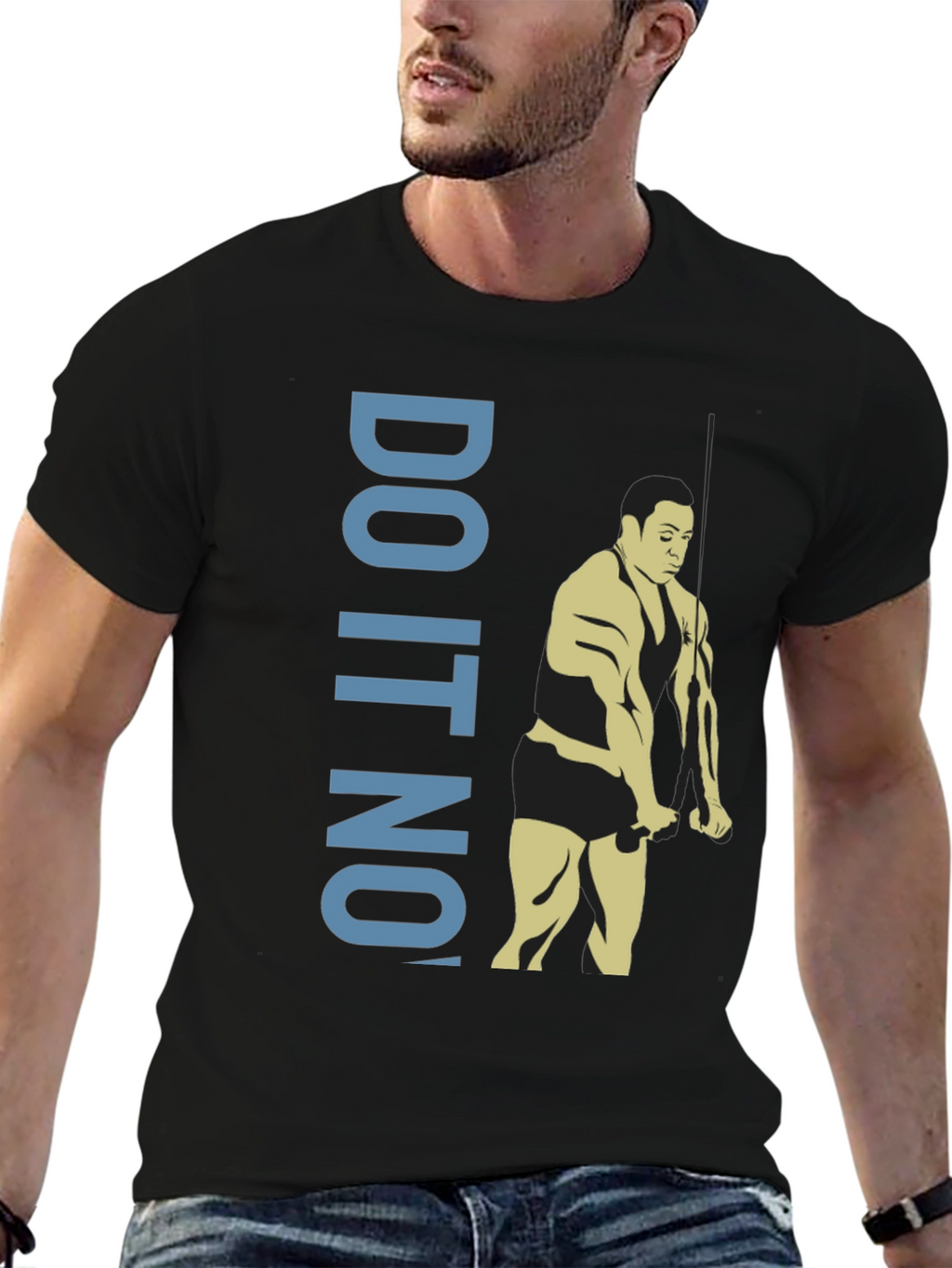 Do It Now Graphic Tee - Motivation Gym Shirt