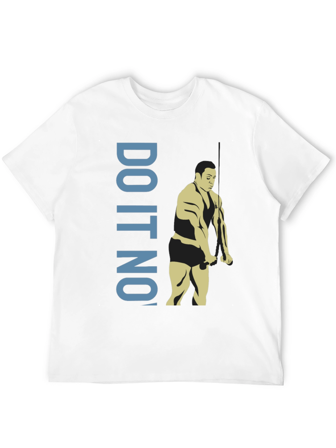 Do It Now Graphic Tee - Motivation Gym Shirt