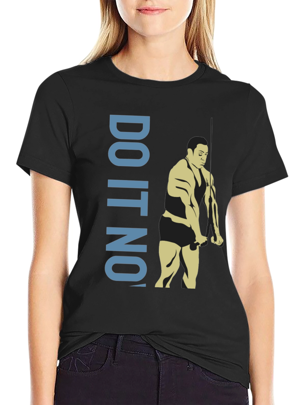 Do It Now Graphic Tee - Motivation Gym Shirt
