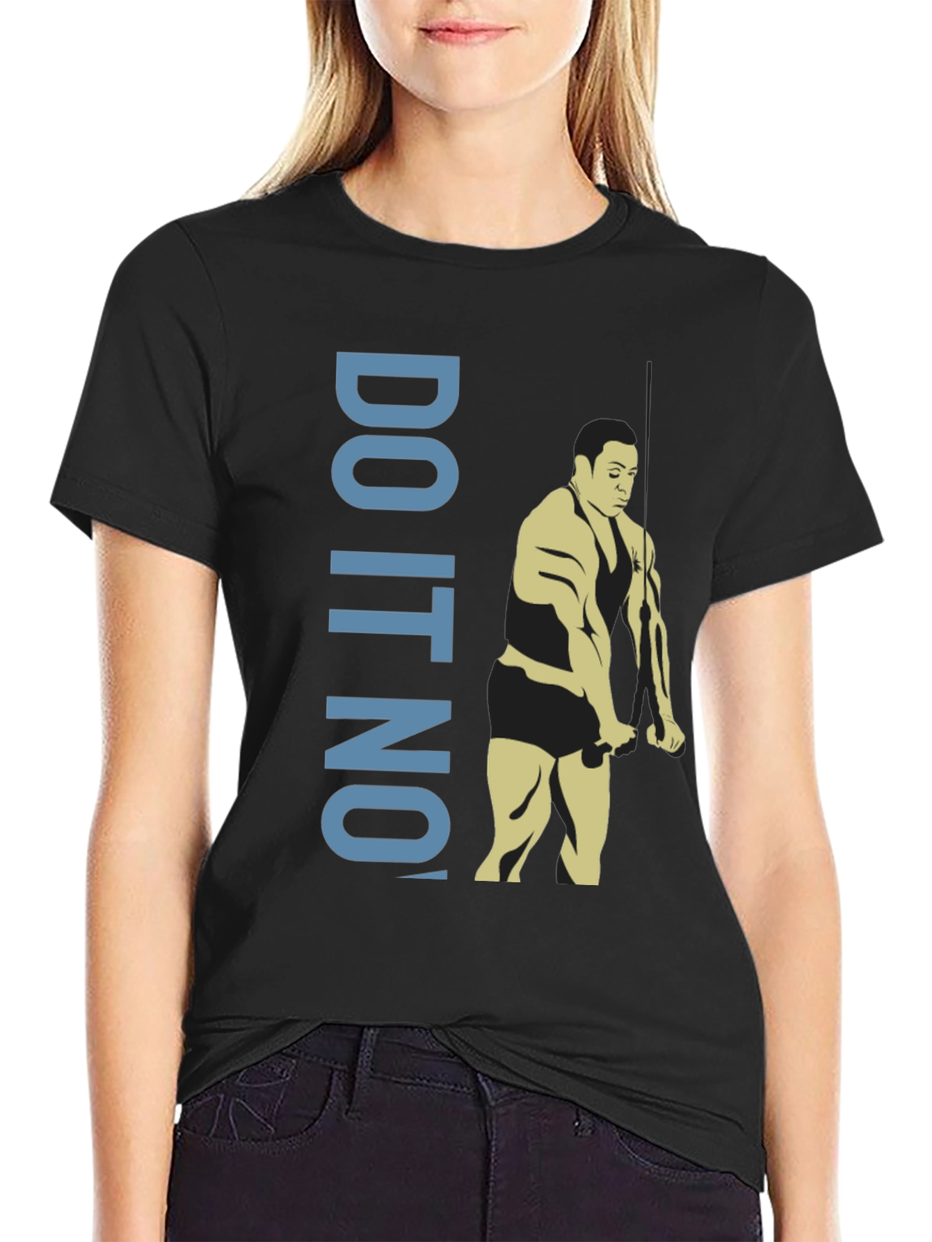 Do It Now Graphic Tee - Motivation Gym Shirt