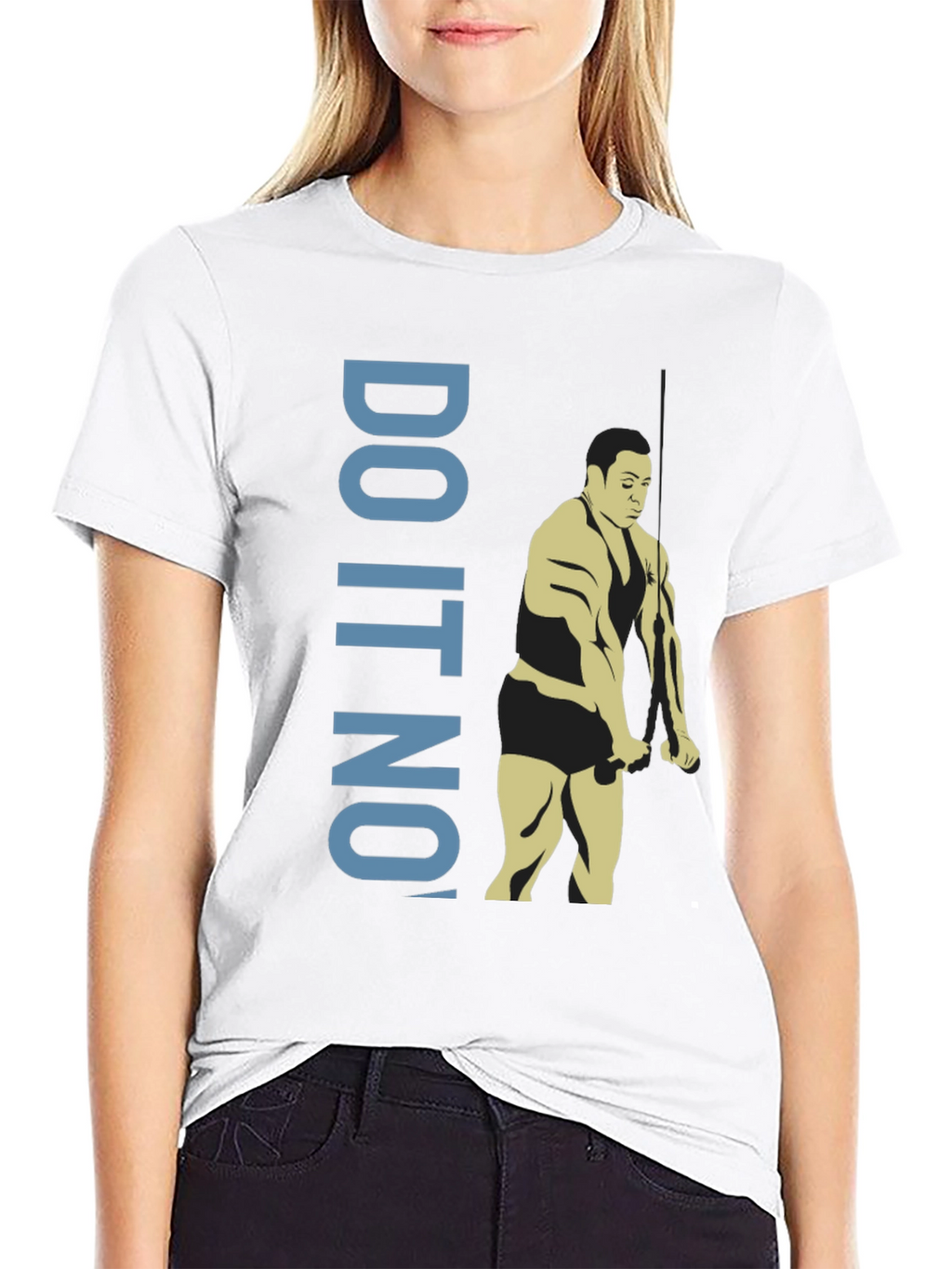 Do It Now Graphic Tee - Motivation Gym Shirt