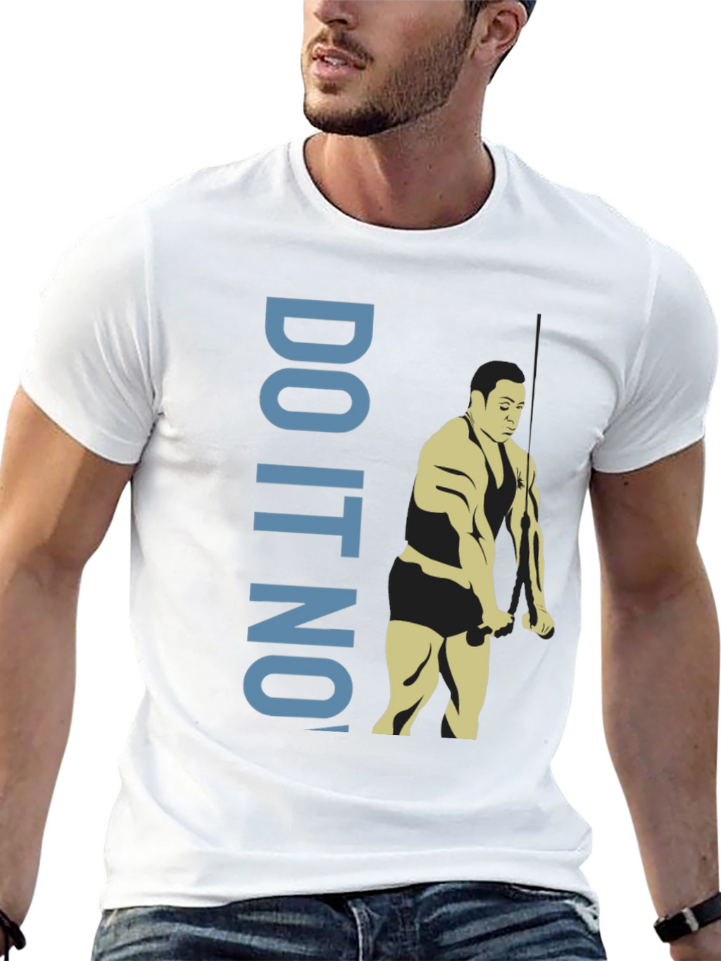 Do It Now Graphic Tee - Motivation Gym Shirt