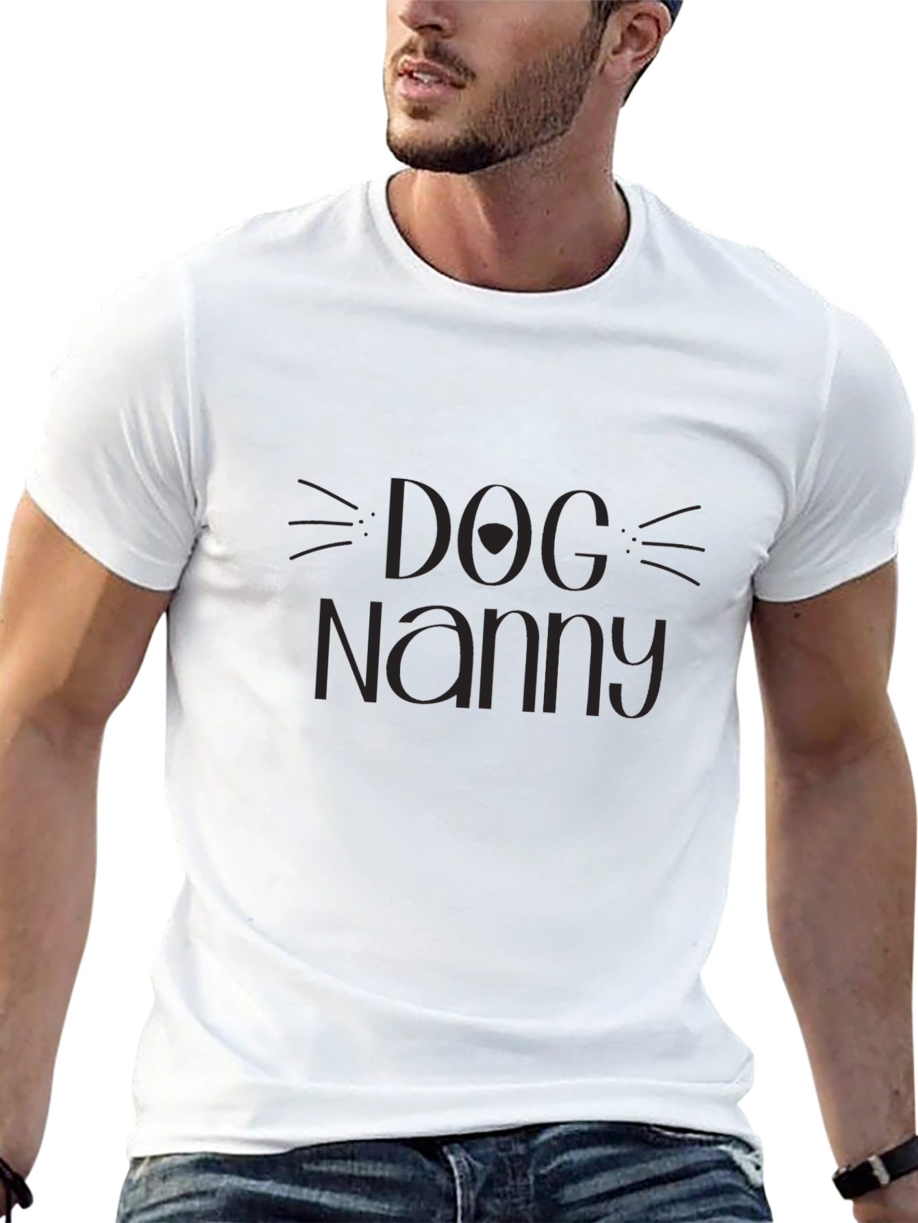 Dog Nanny T-Shirt - Unisex Crew Neck Tee