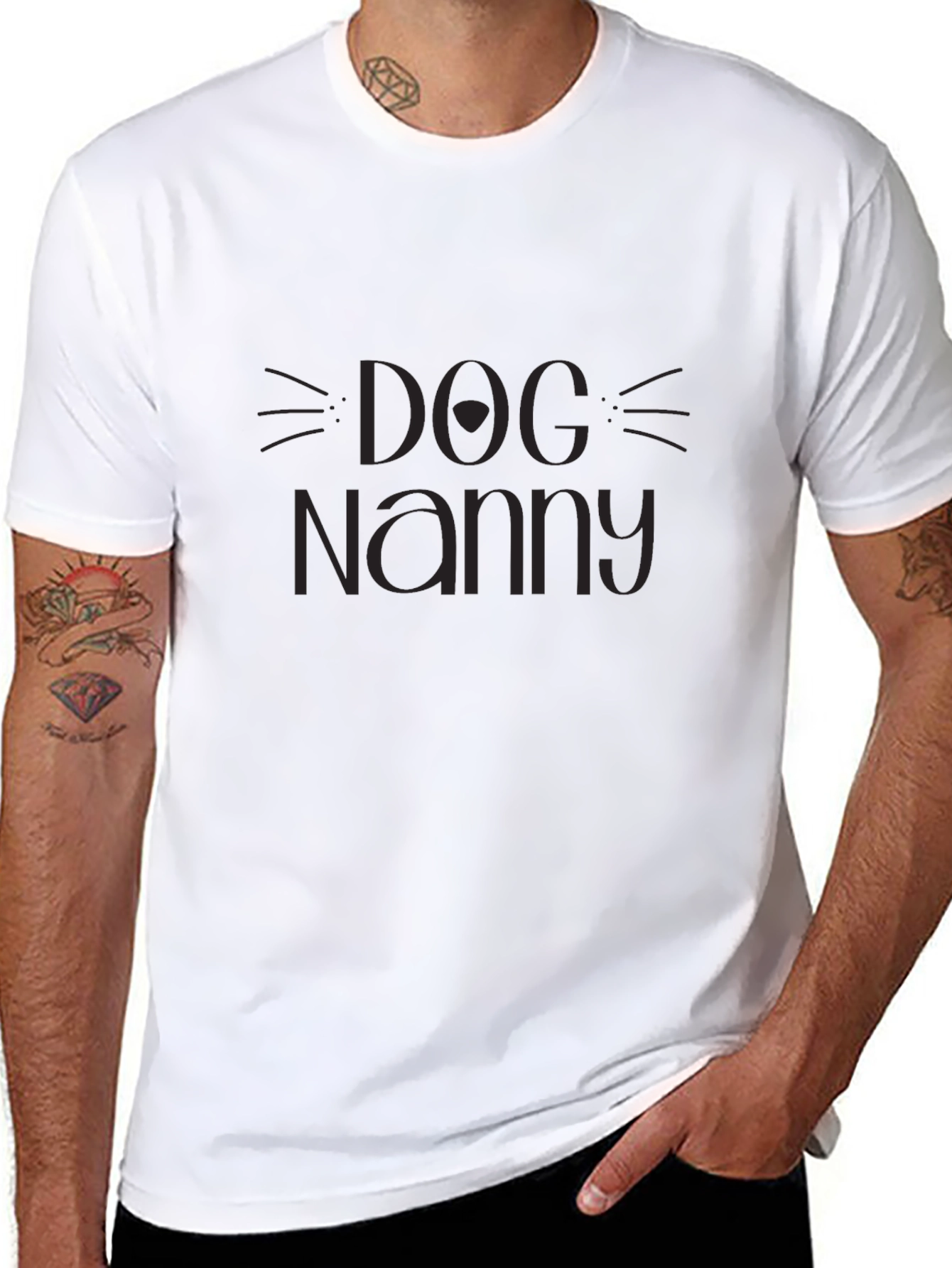 Dog Nanny T-Shirt - Unisex Crew Neck Tee