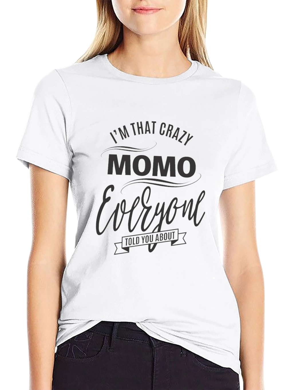Crazy Momo T-Shirt - Novelty Tee