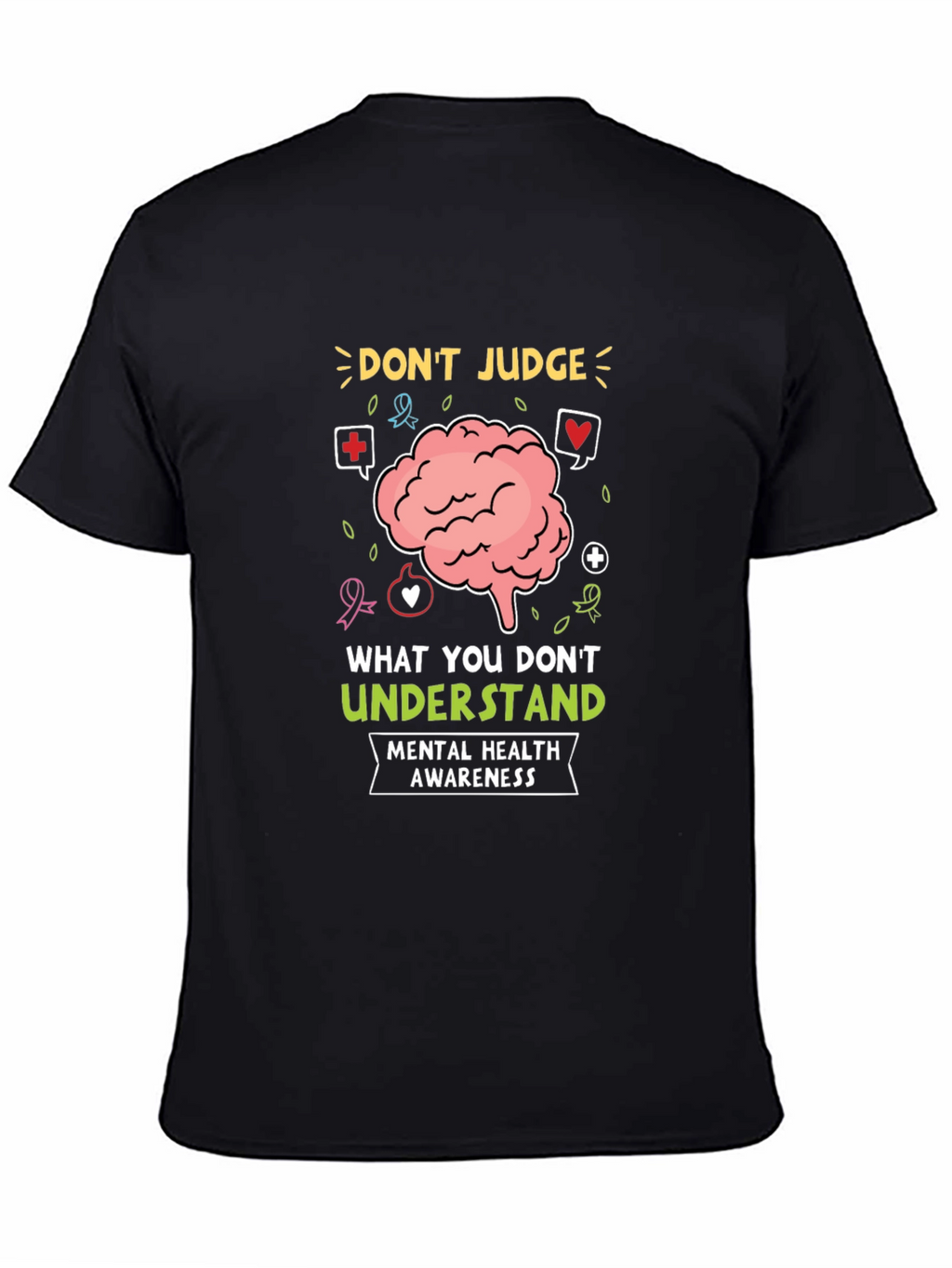 Mental Health Awareness Graphic T-Shirt
