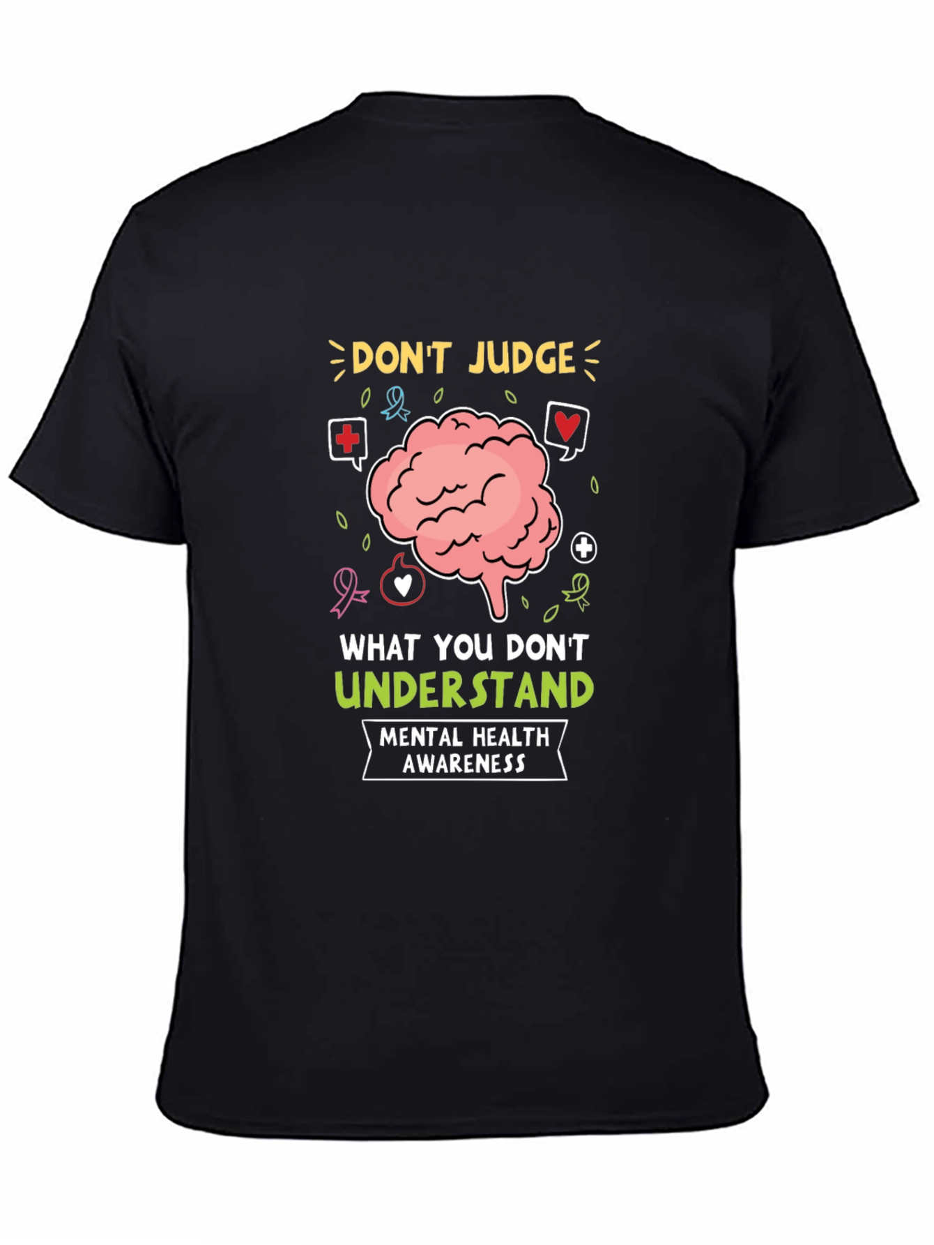 Mental Health Awareness Graphic T-Shirt