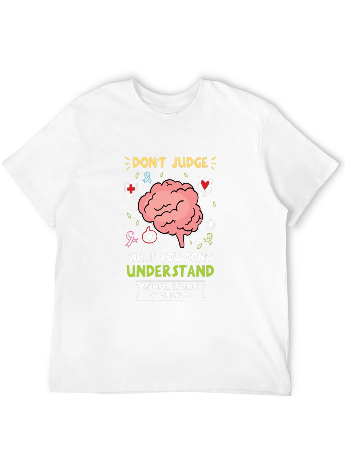 Mental Health Awareness Graphic T-Shirt