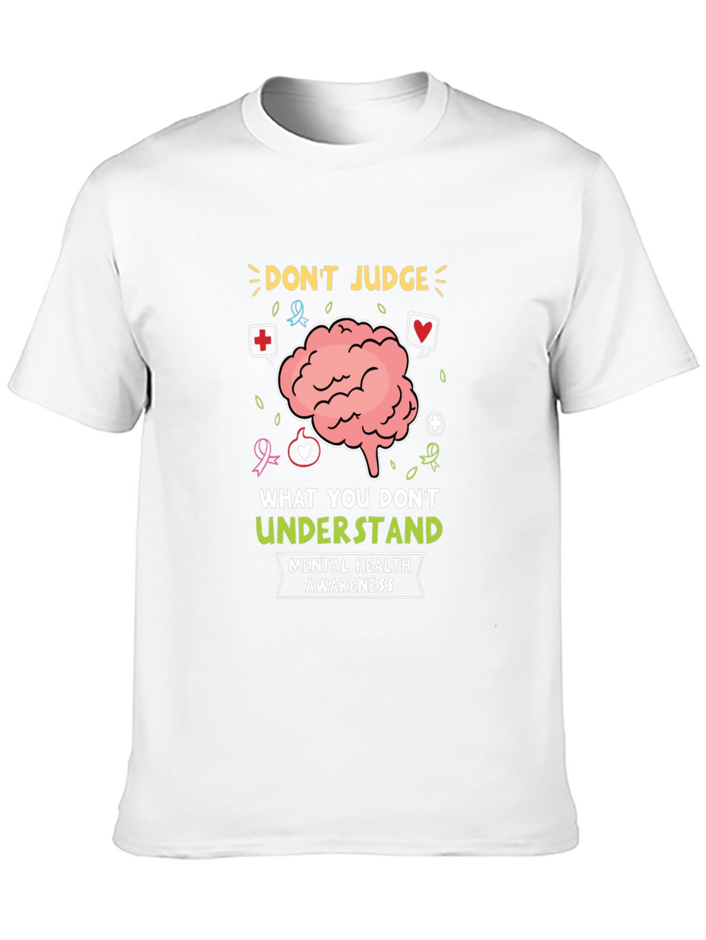 Mental Health Awareness Graphic T-Shirt