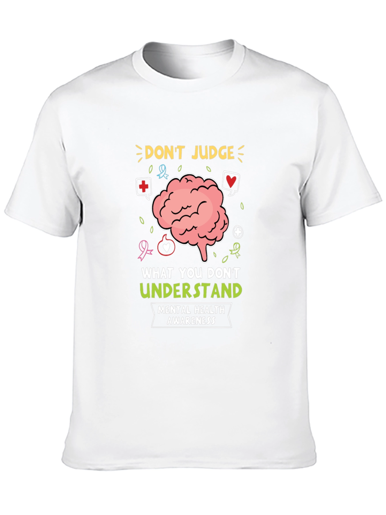 Mental Health Awareness Graphic T-Shirt