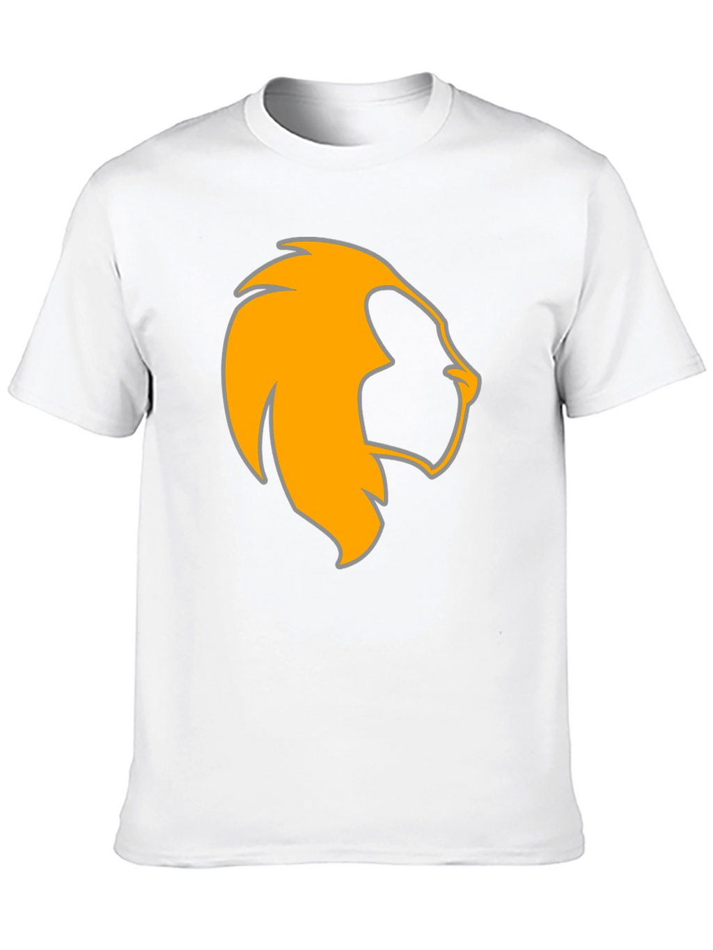 Lion Head Graphic Black Tee - Bold & Stylish
