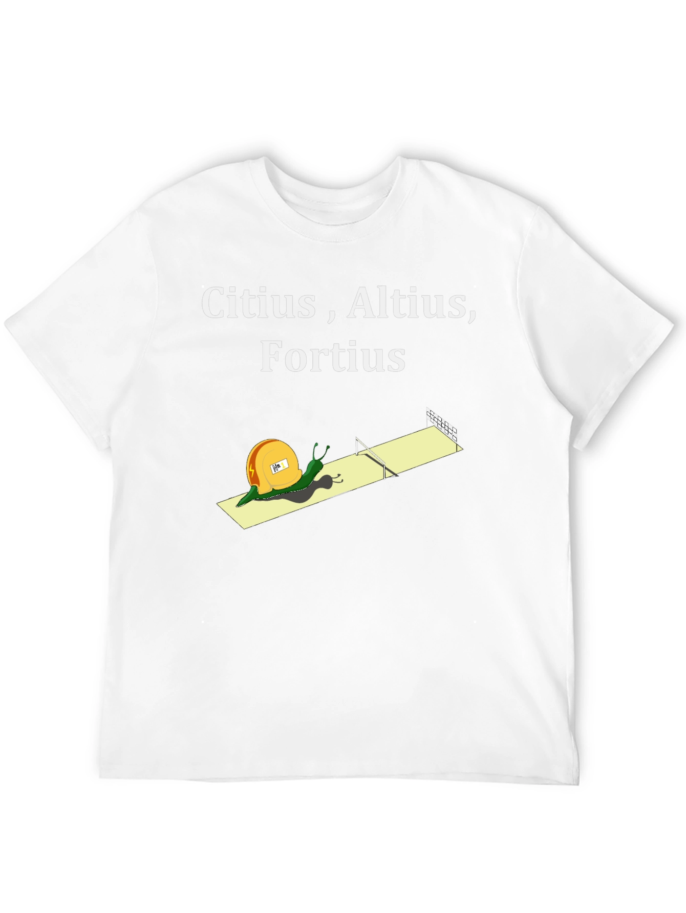 Citius Altius Fortius Snail T-Shirt