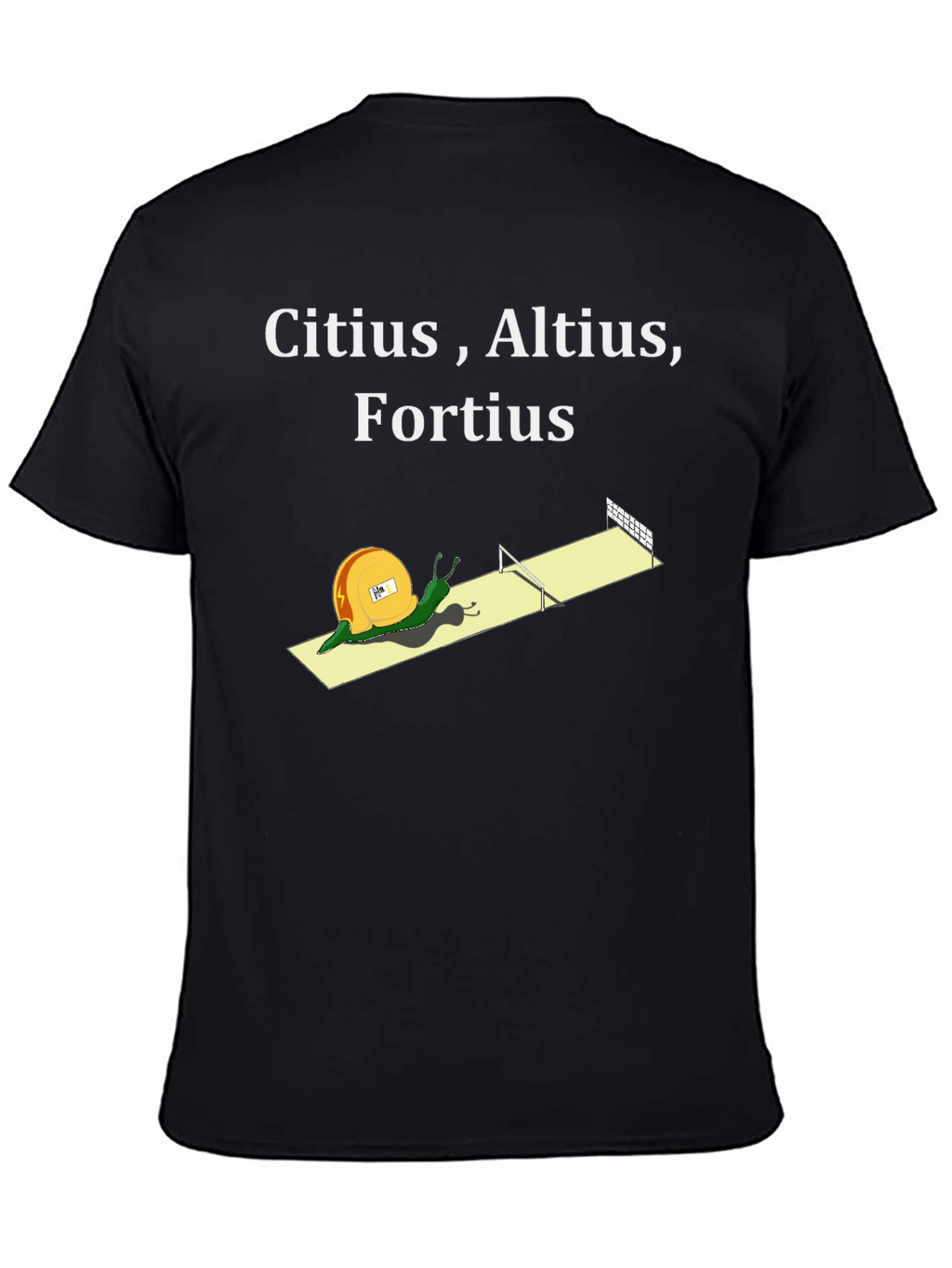 Citius Altius Fortius Snail T-Shirt