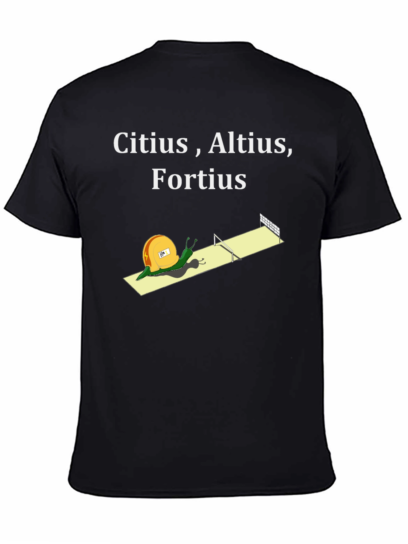 Citius Altius Fortius Snail T-Shirt