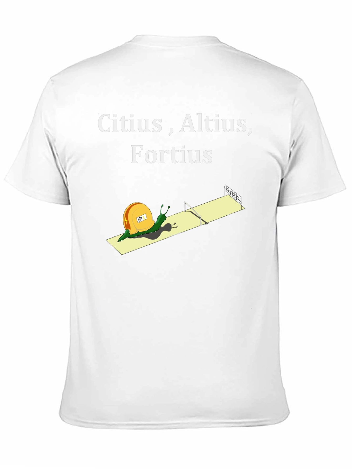 Citius Altius Fortius Snail T-Shirt