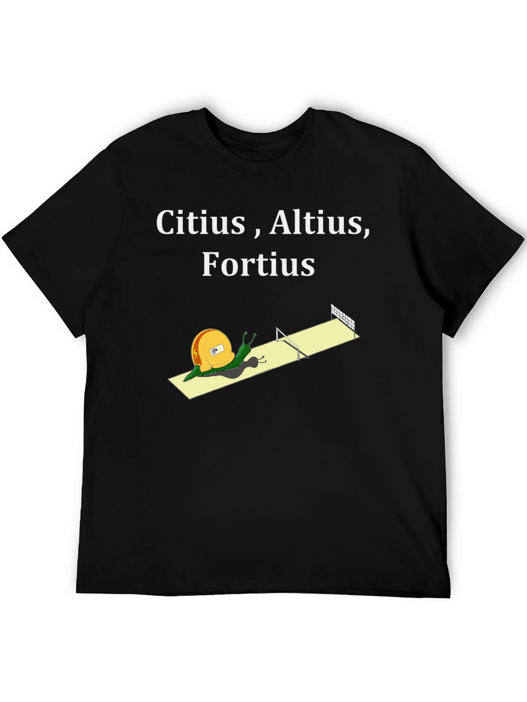 Citius Altius Fortius Snail T-Shirt