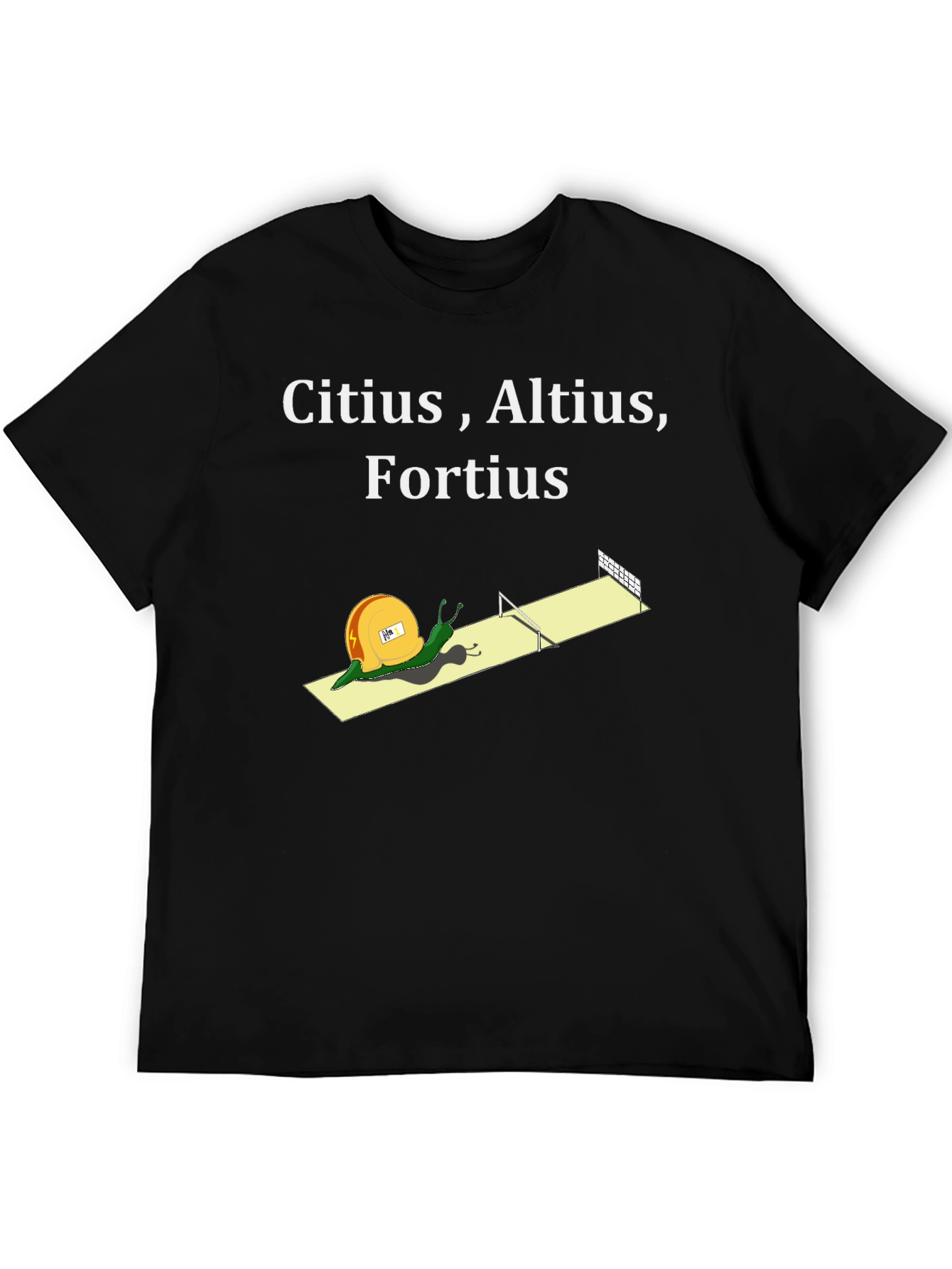 Citius Altius Fortius Snail T-Shirt