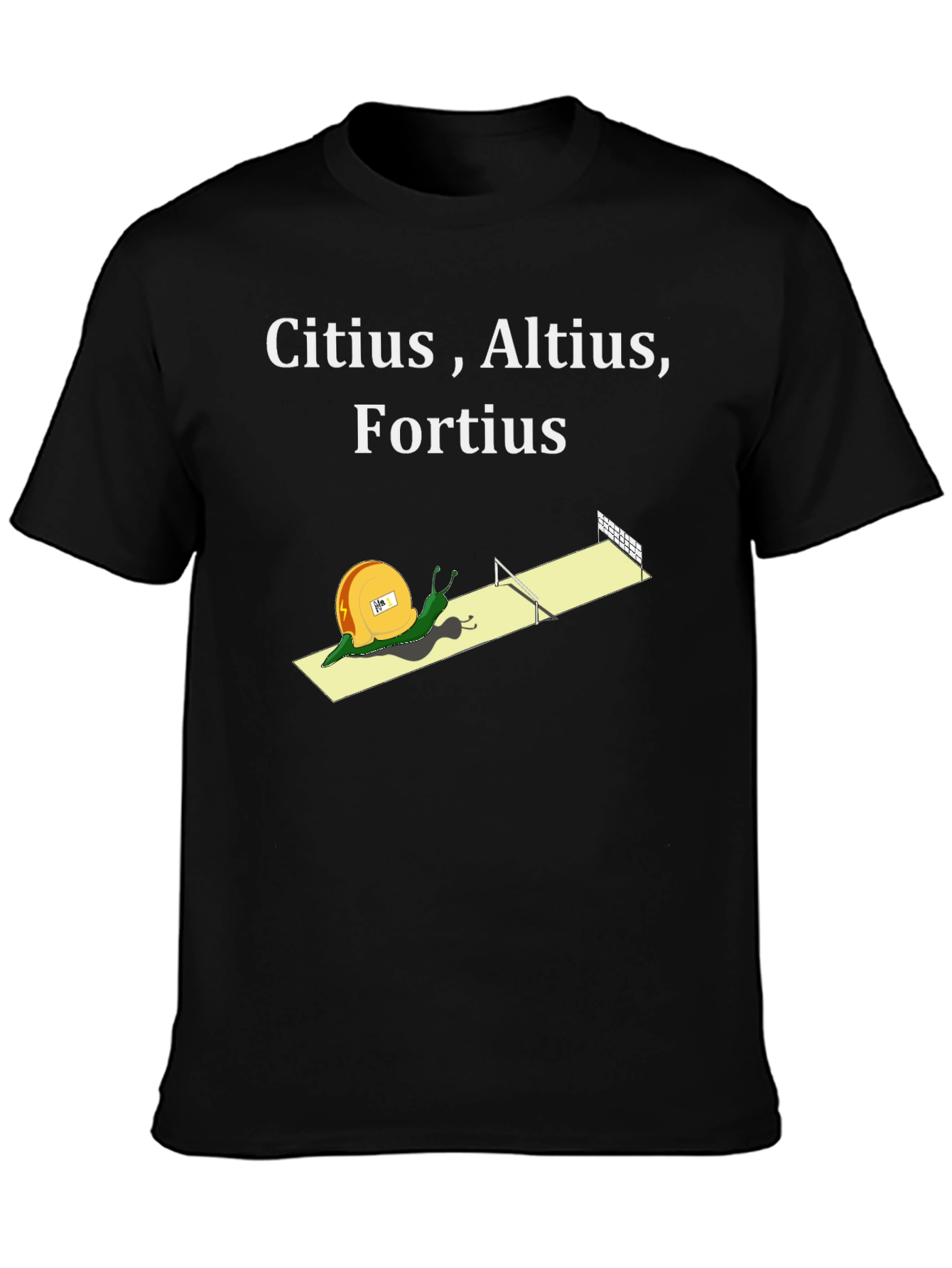 Citius Altius Fortius Snail T-Shirt