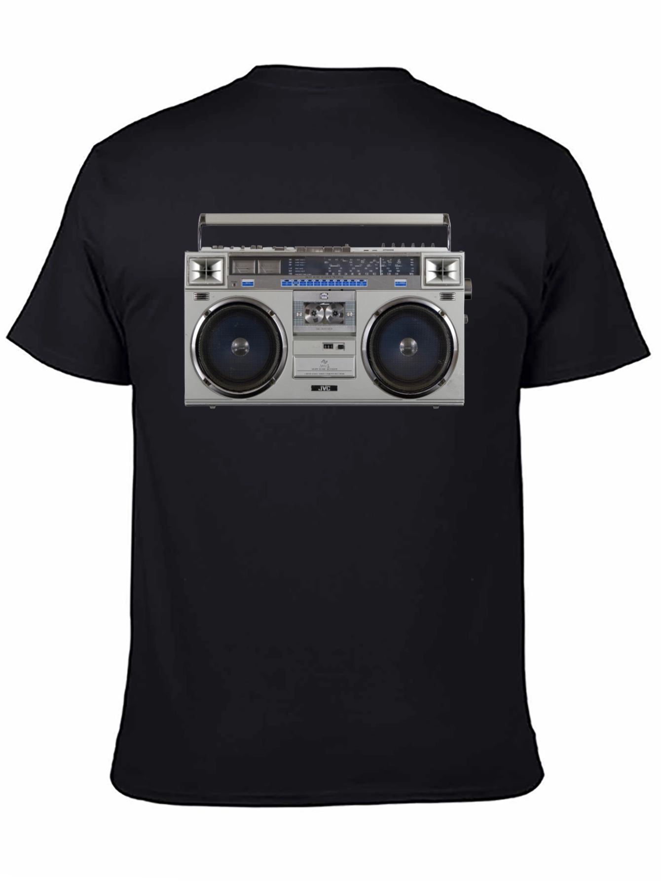 Retro Boombox Graphic Tee - Vintage Music Lovers T-Shirt