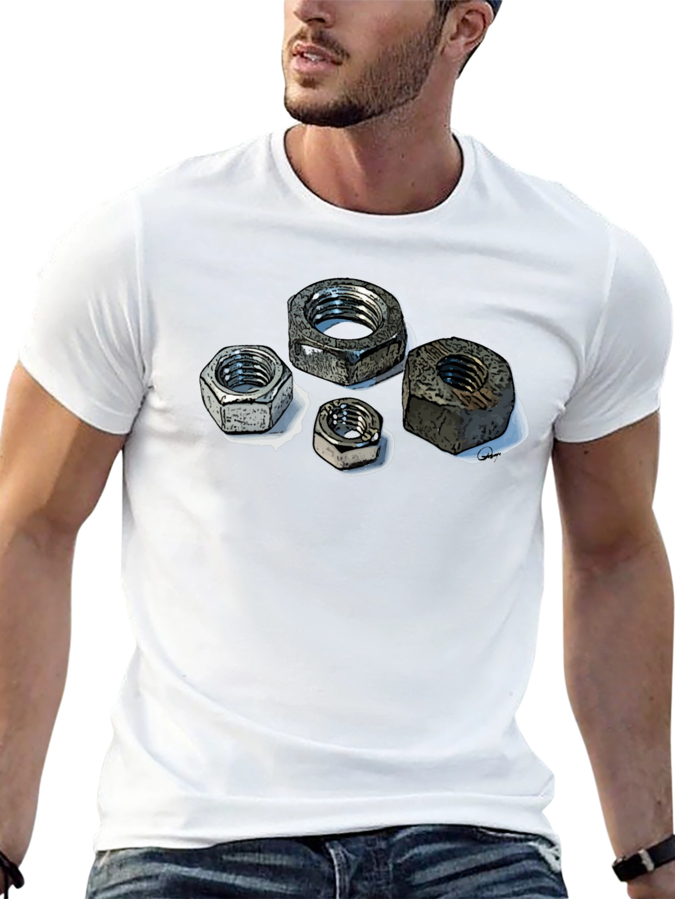 Nuts About Bolts Graphic Tee