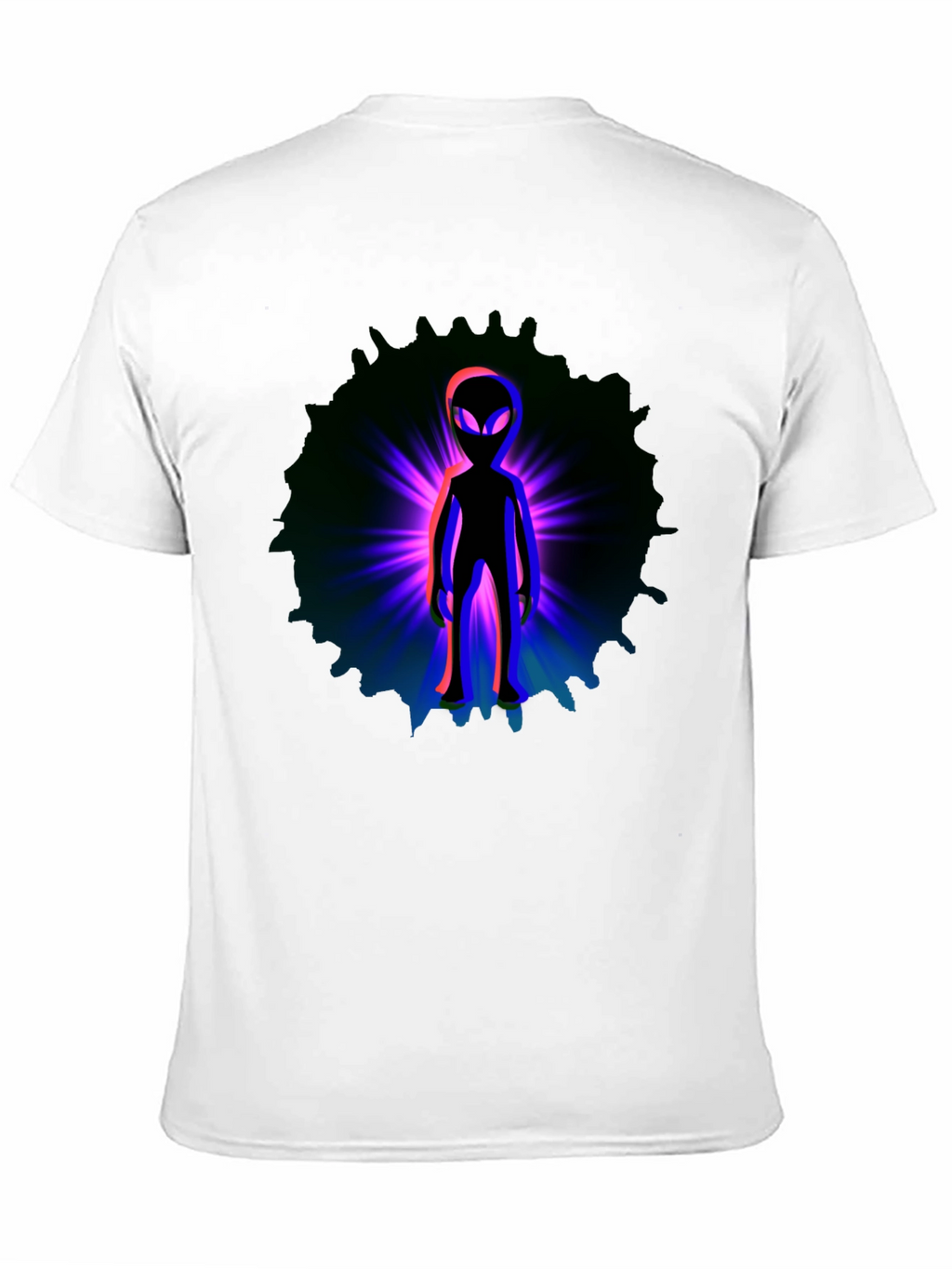 Alien Graphic T-Shirt - Black