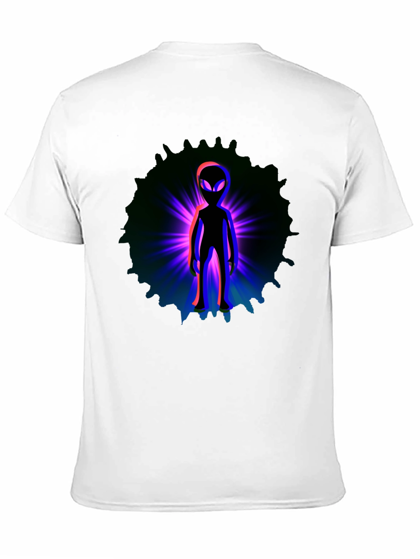 Alien Graphic T-Shirt - Black