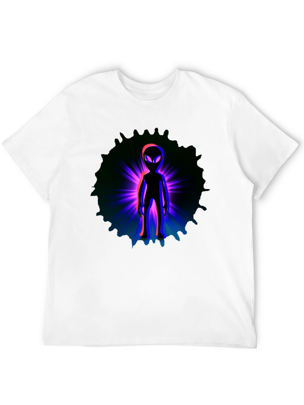 Alien Graphic T-Shirt - Black