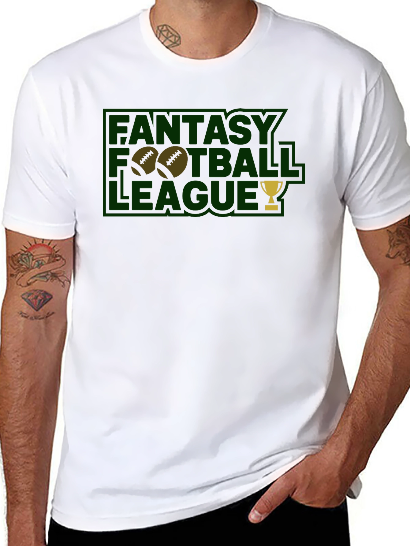 Fantasy Football League Graphic T-Shirt