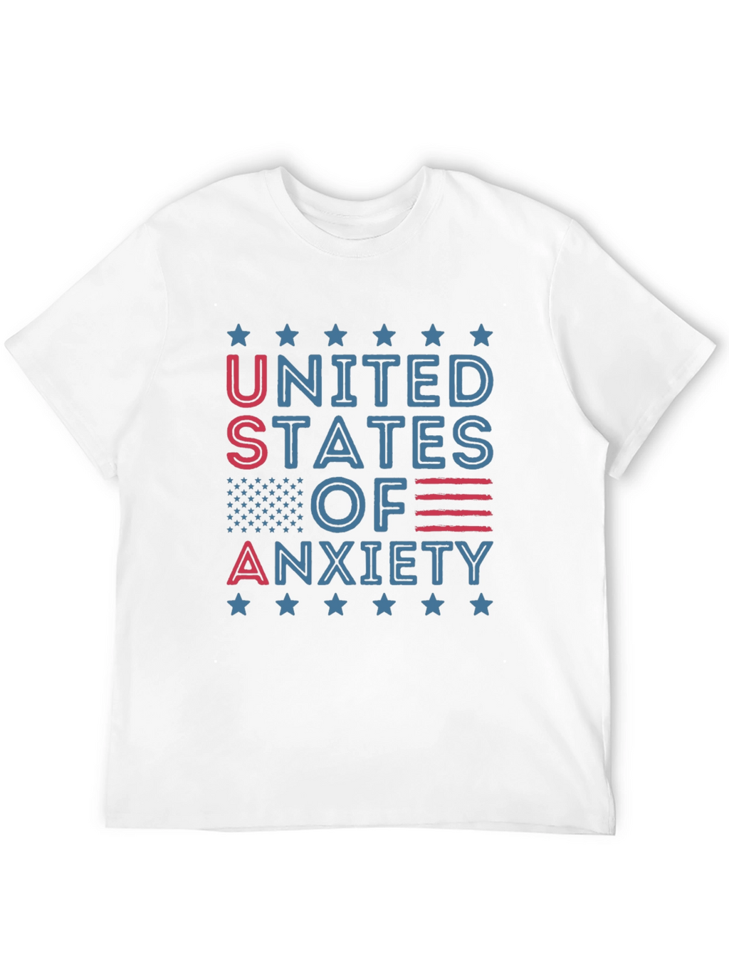 United States of Anxiety Graphic T-Shirt