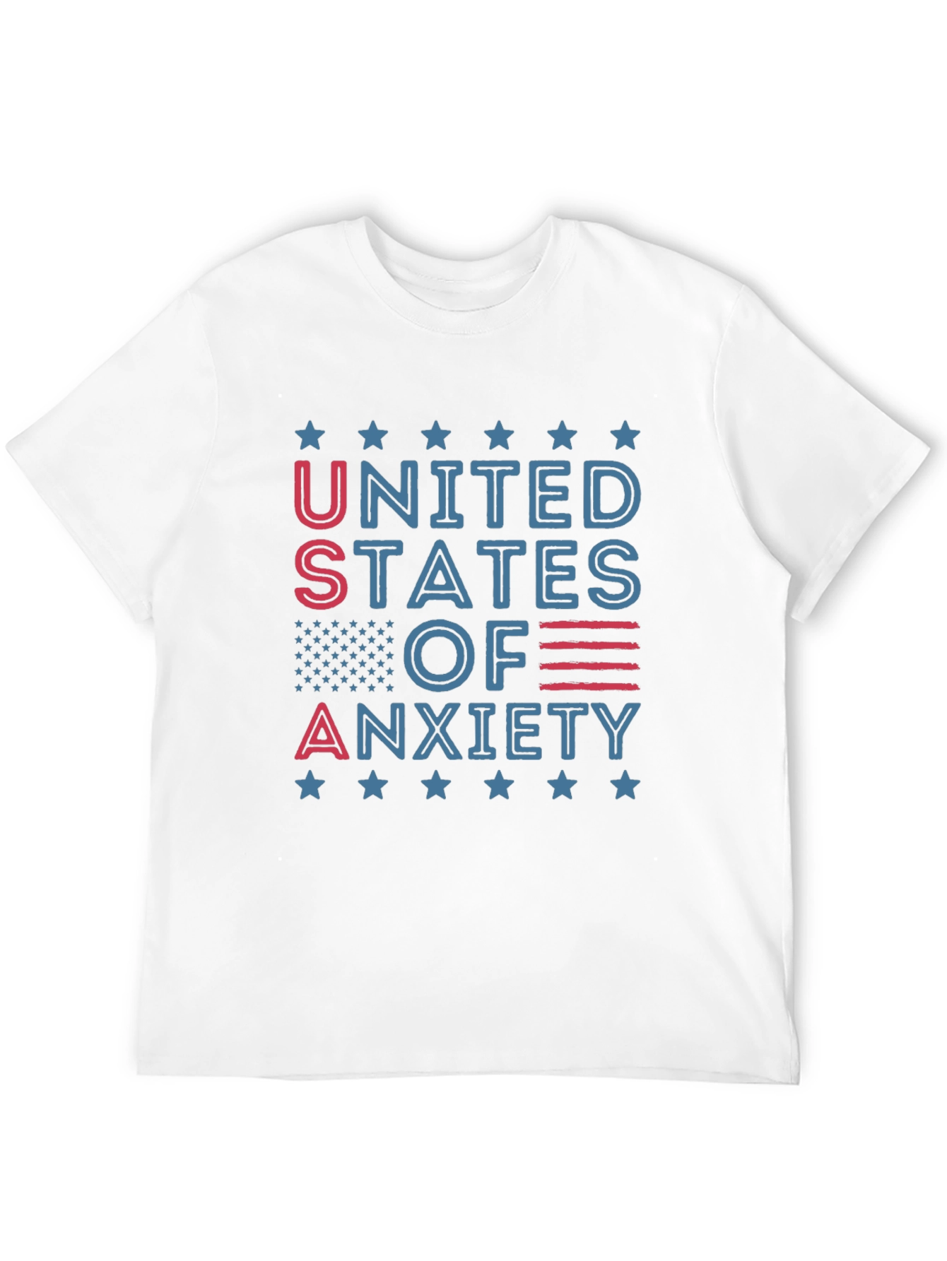 United States of Anxiety Graphic T-Shirt