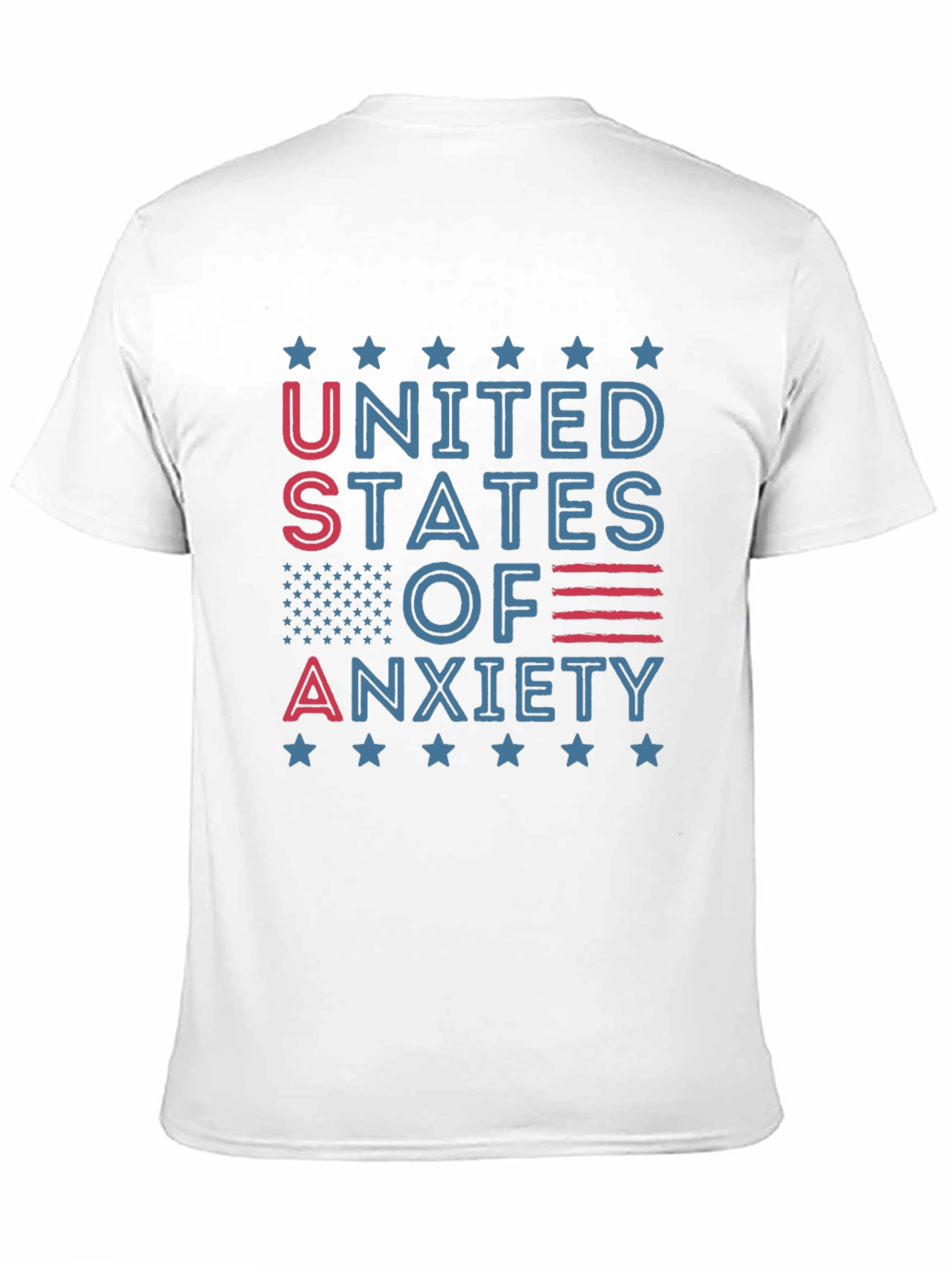 United States of Anxiety Graphic T-Shirt