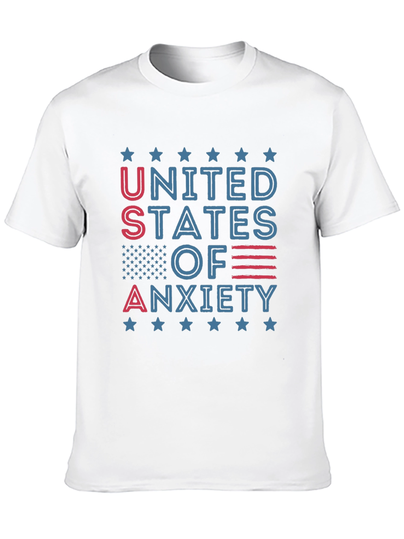 United States of Anxiety Graphic T-Shirt