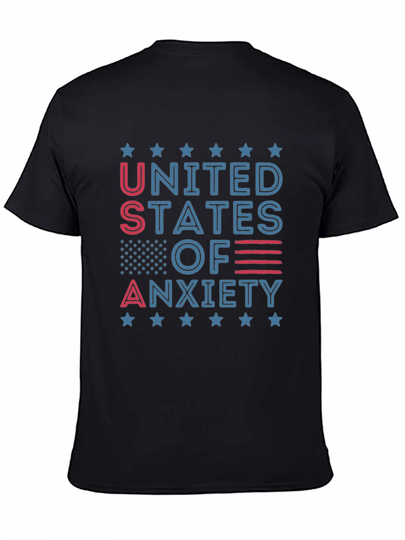 United States of Anxiety Graphic T-Shirt