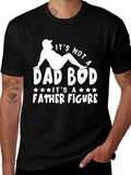 Its Not a Dad Bod T-Shirt Father Figure Tee