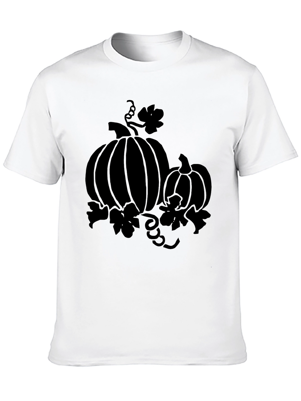 Pumpkin Patch Black Graphic Tee - Fall Vibes