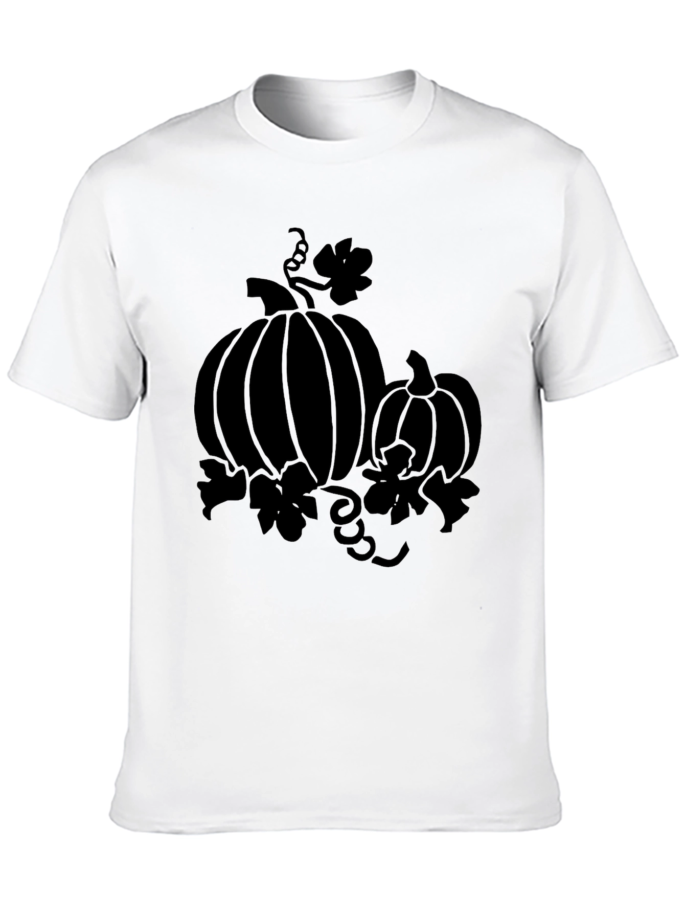 Pumpkin Patch Black Graphic Tee - Fall Vibes