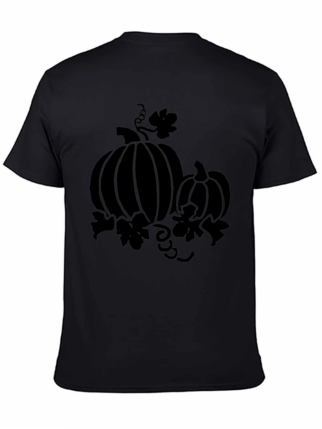 Pumpkin Patch Black Graphic Tee - Fall Vibes
