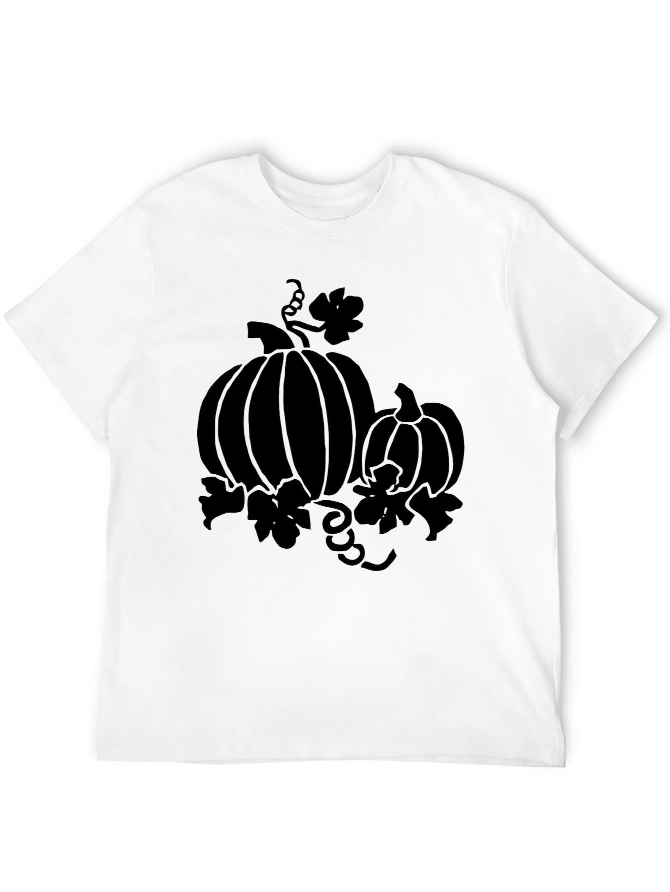 Pumpkin Patch Black Graphic Tee - Fall Vibes