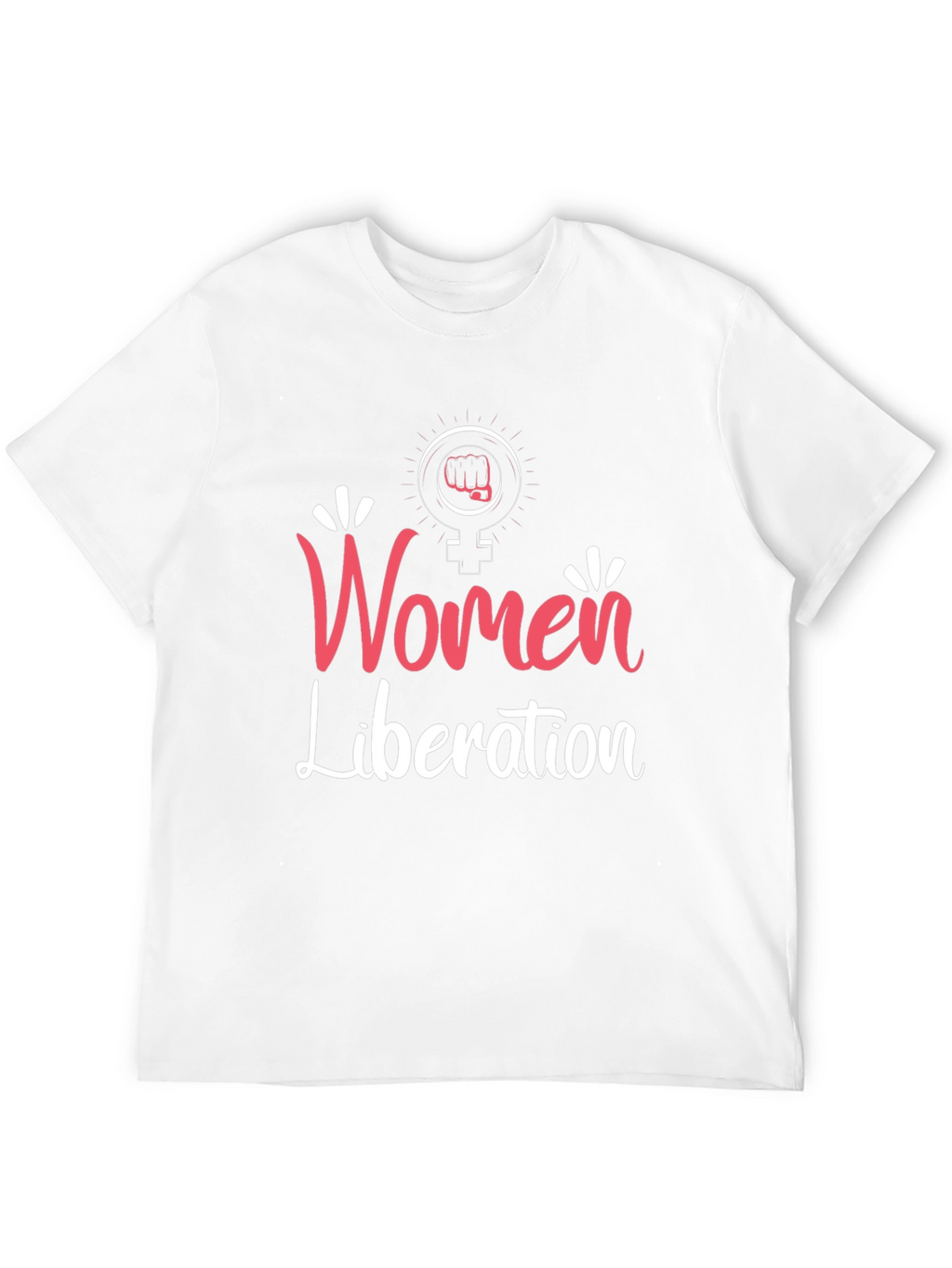 Women Liberation T-Shirt Feminist Fist Tee