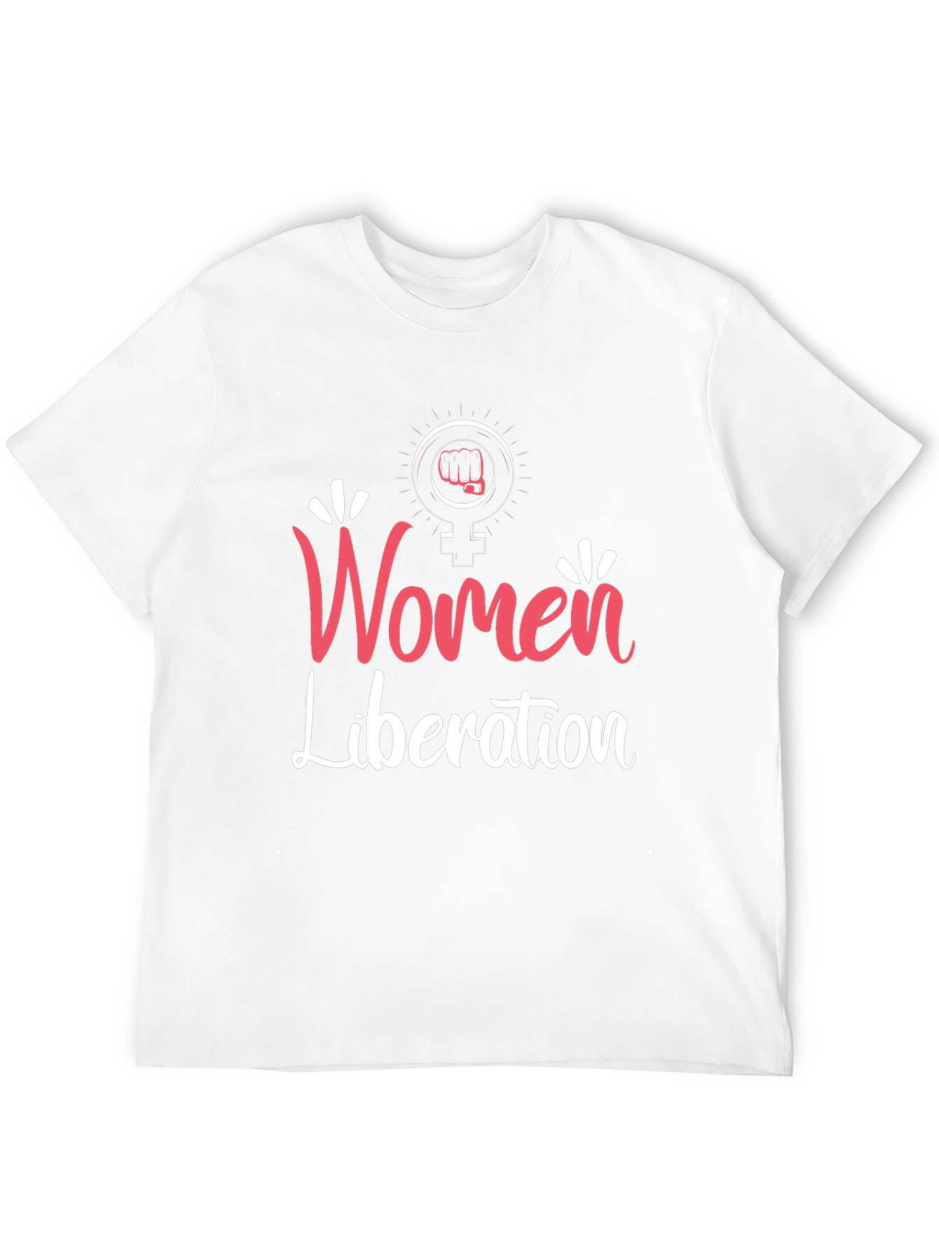 Women Liberation T-Shirt Feminist Fist Tee