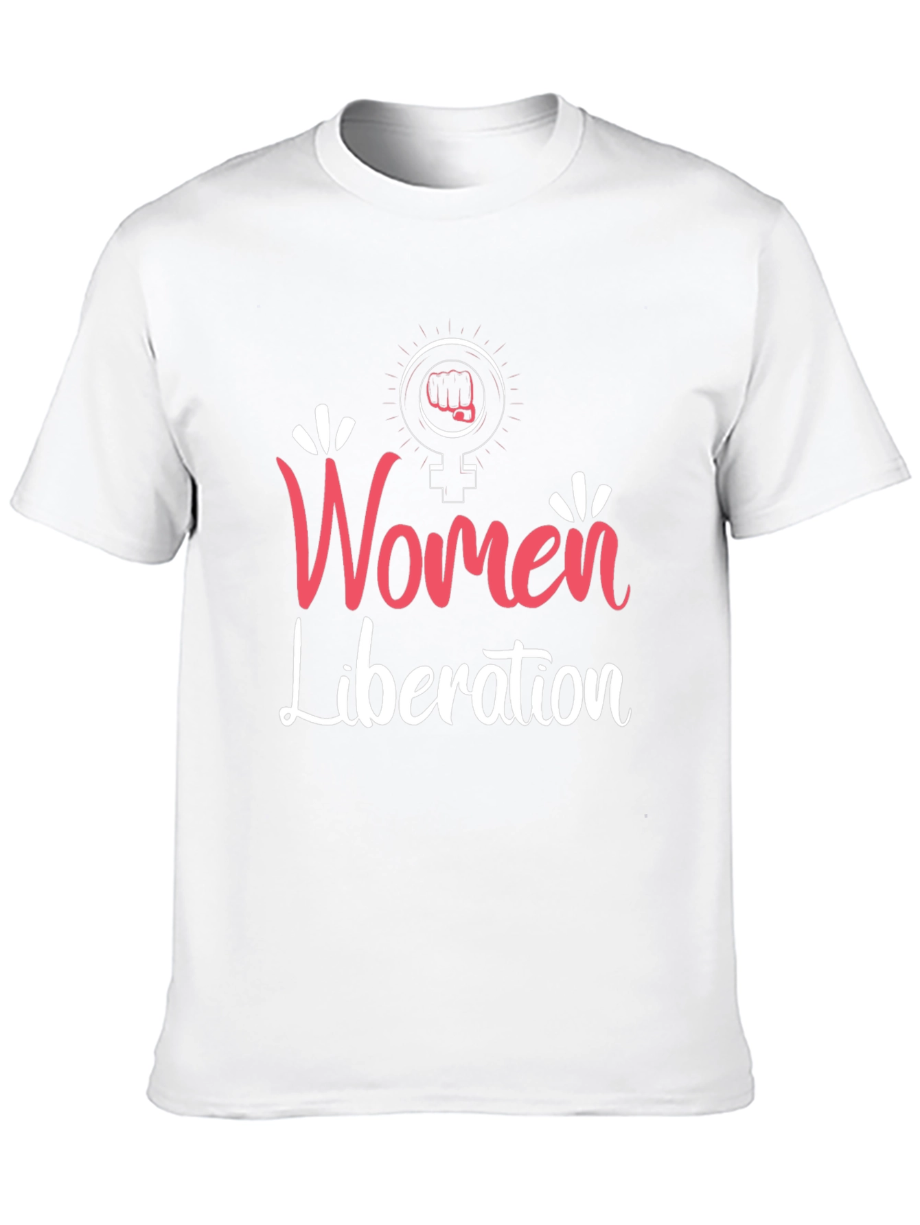 Women Liberation T-Shirt Feminist Fist Tee