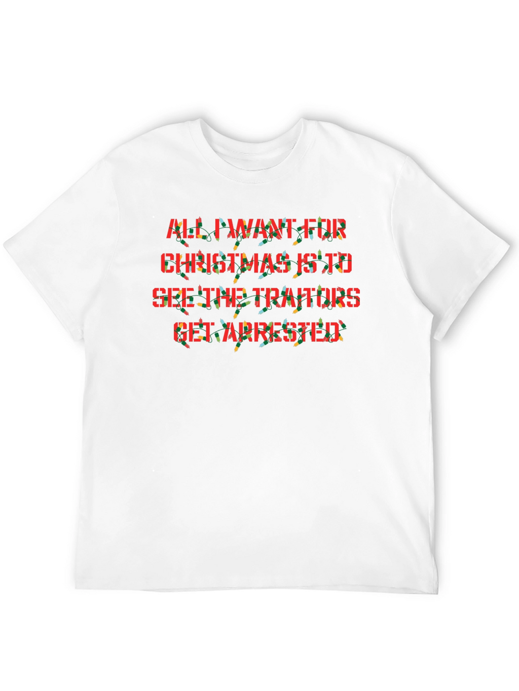Funny Christmas Traitors Arrest T-Shirt