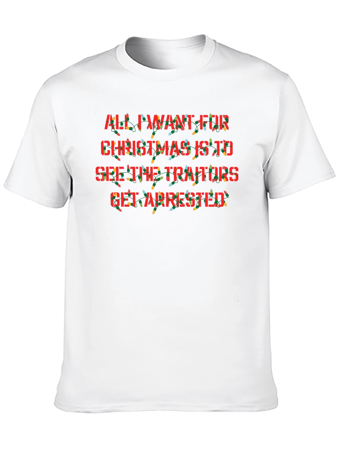 Funny Christmas Traitors Arrest T-Shirt
