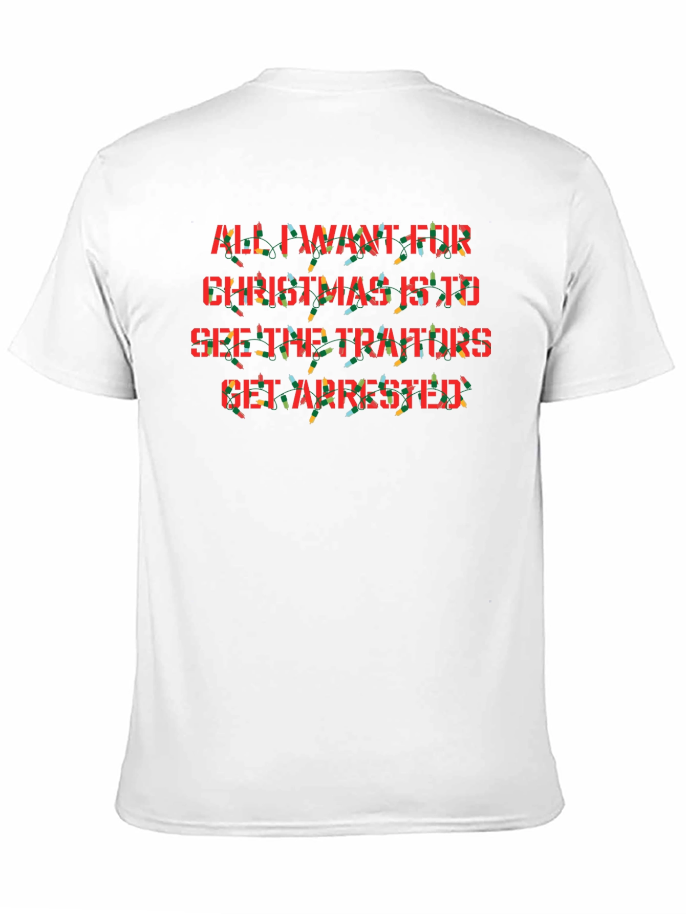 Funny Christmas Traitors Arrest T-Shirt